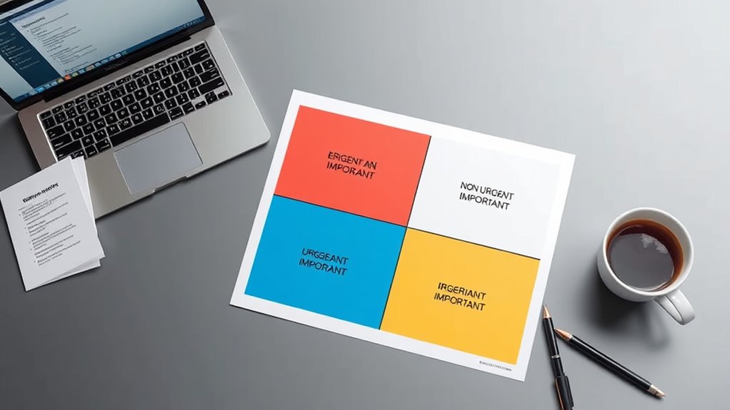 prioritize review delegate focus
