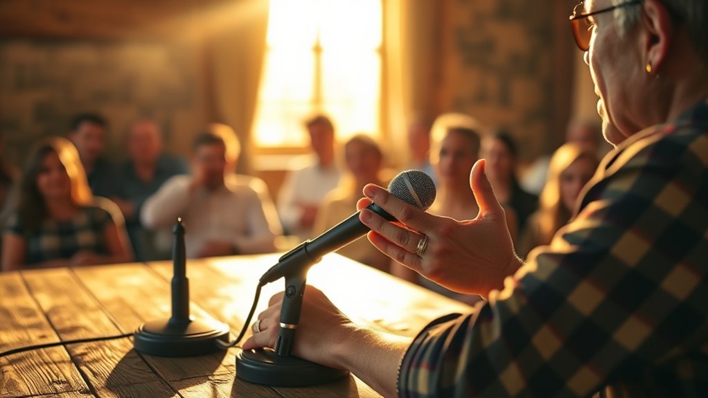 share authentic personal stories
