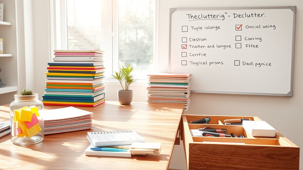 step by step decluttering plan