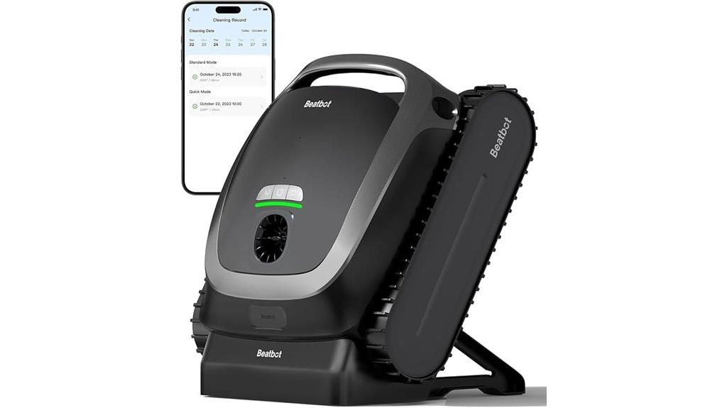 cordless pool cleaning robot