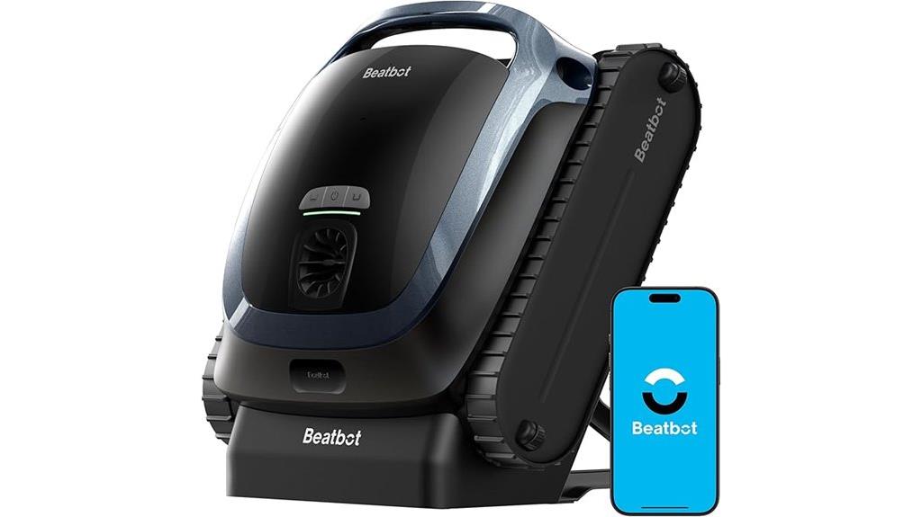 cordless robotic pool vacuum