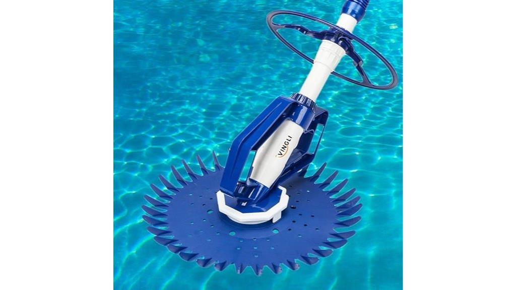 pool vacuum with 33ft hose
