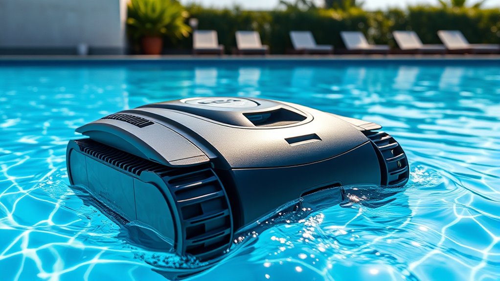 robotic pool cleaner features