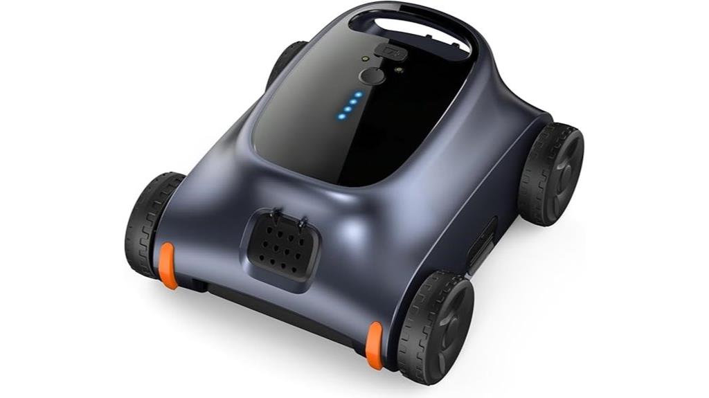 robotic pool vacuum duration
