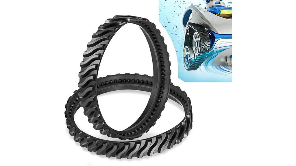 two pack pool cleaner tracks