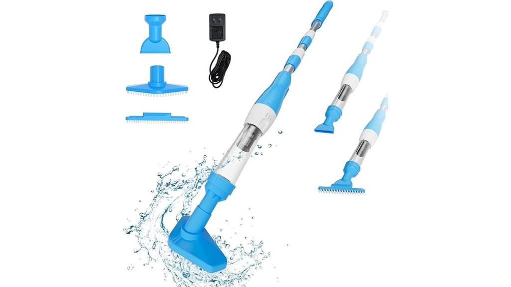 wireless pool cleaning device