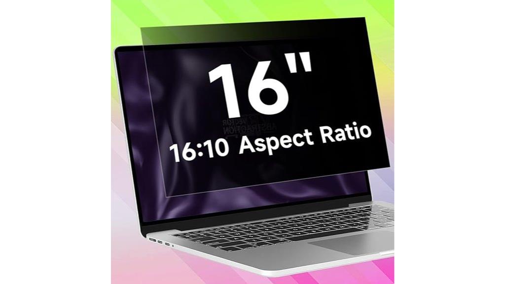 16 anti glare privacy screen