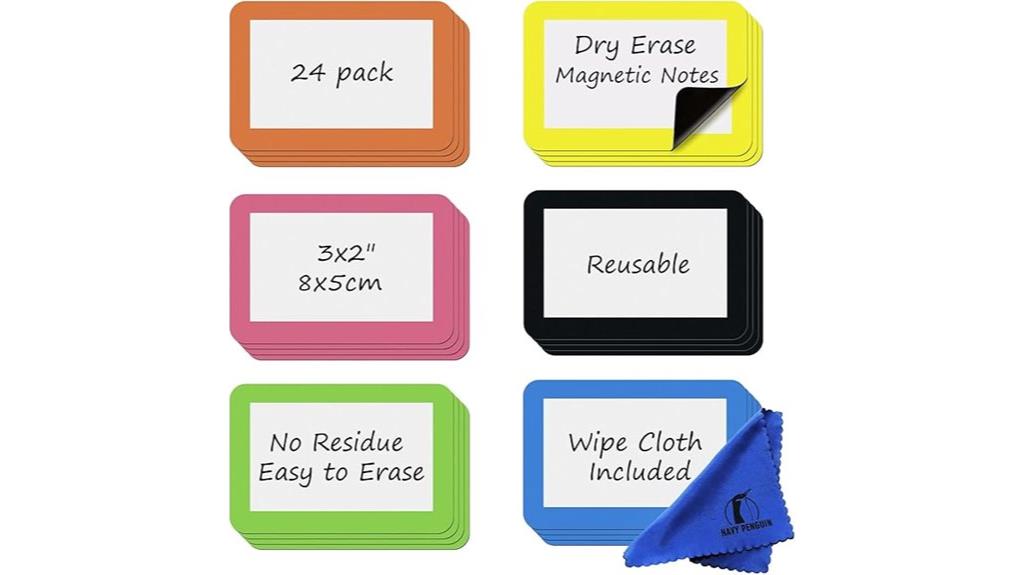 24 pack magnetic whiteboards
