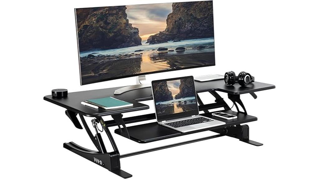 48 inch sit stand desk