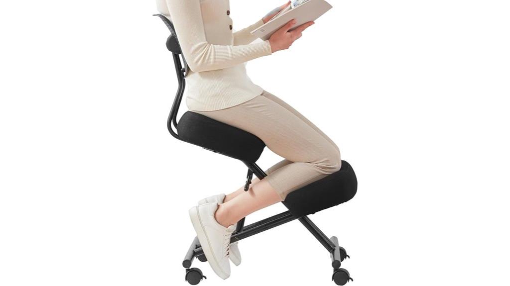 adjustable ergonomic kneeling chair