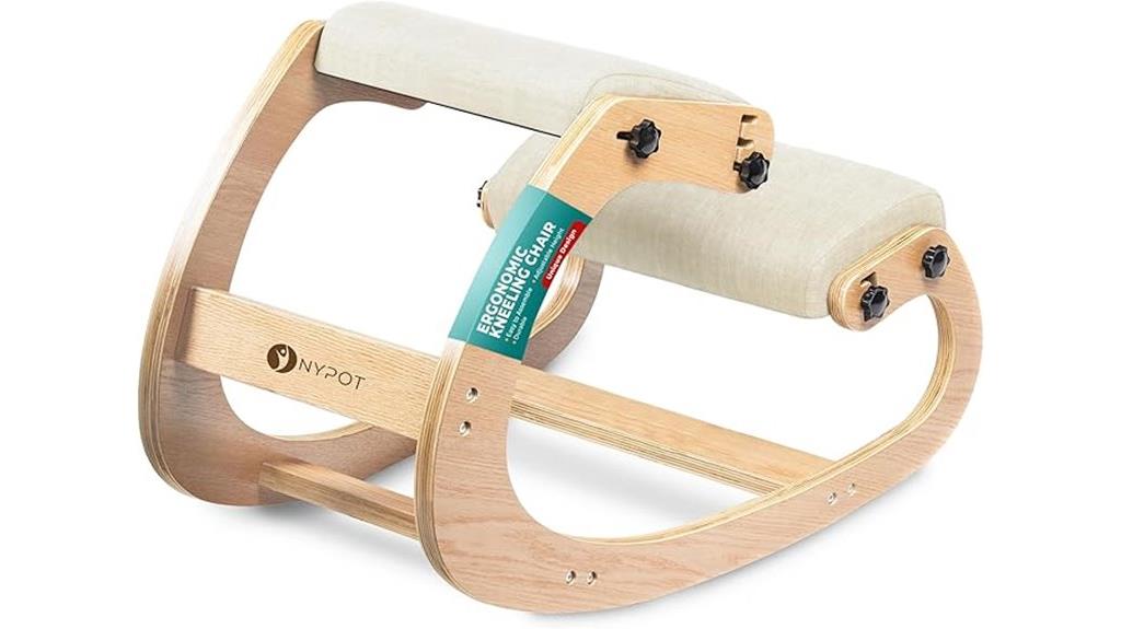 adjustable ergonomic kneeling chair