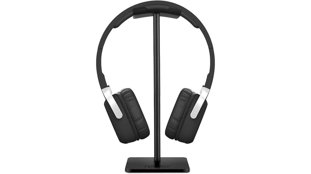aluminum headphone stand features