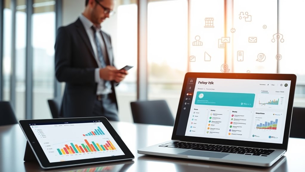 automate organize track connect
