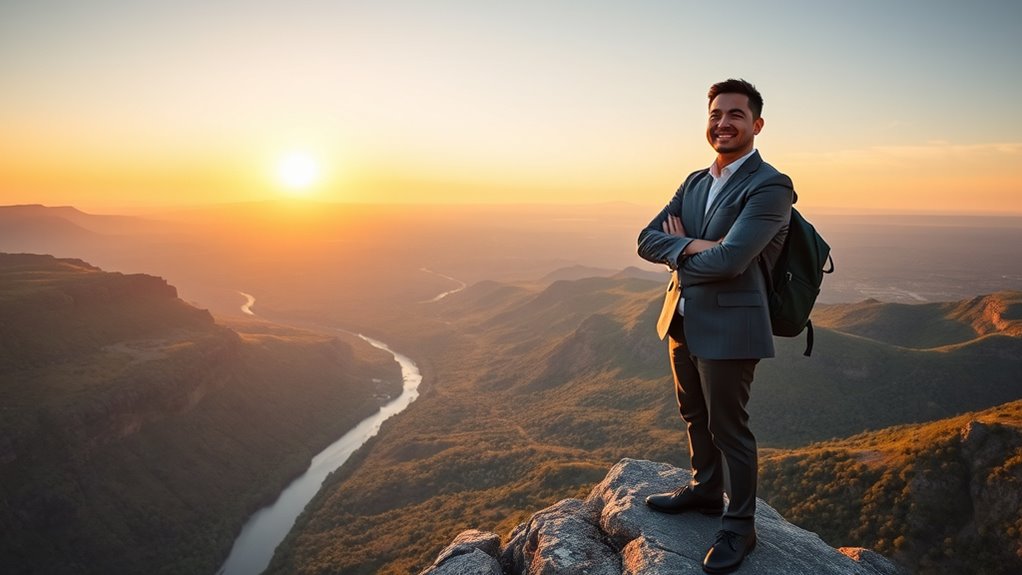 balance confidence with humility