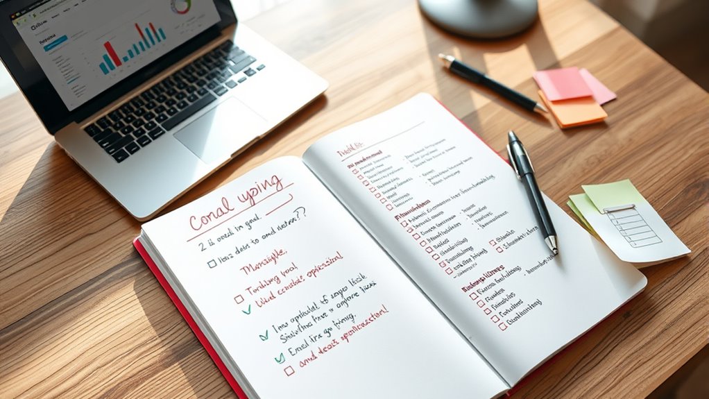 break goals into tasks