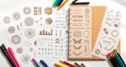 bullet journal stencil packs
