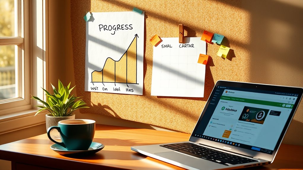 celebrate small wins regularly