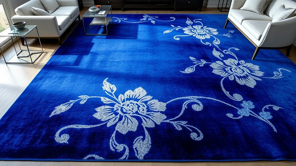 choosing quality blue silk