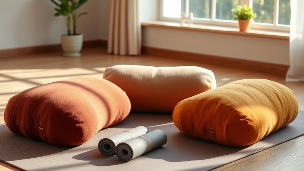 choosing the perfect yoga bolster