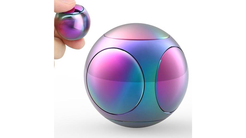 colorful stress relief spinners