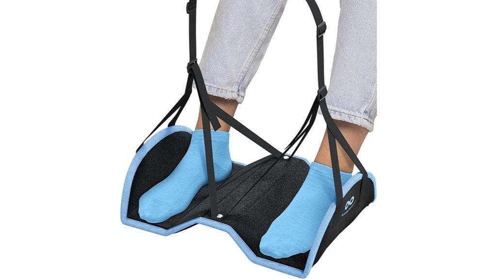 comfortable travel foot hammock