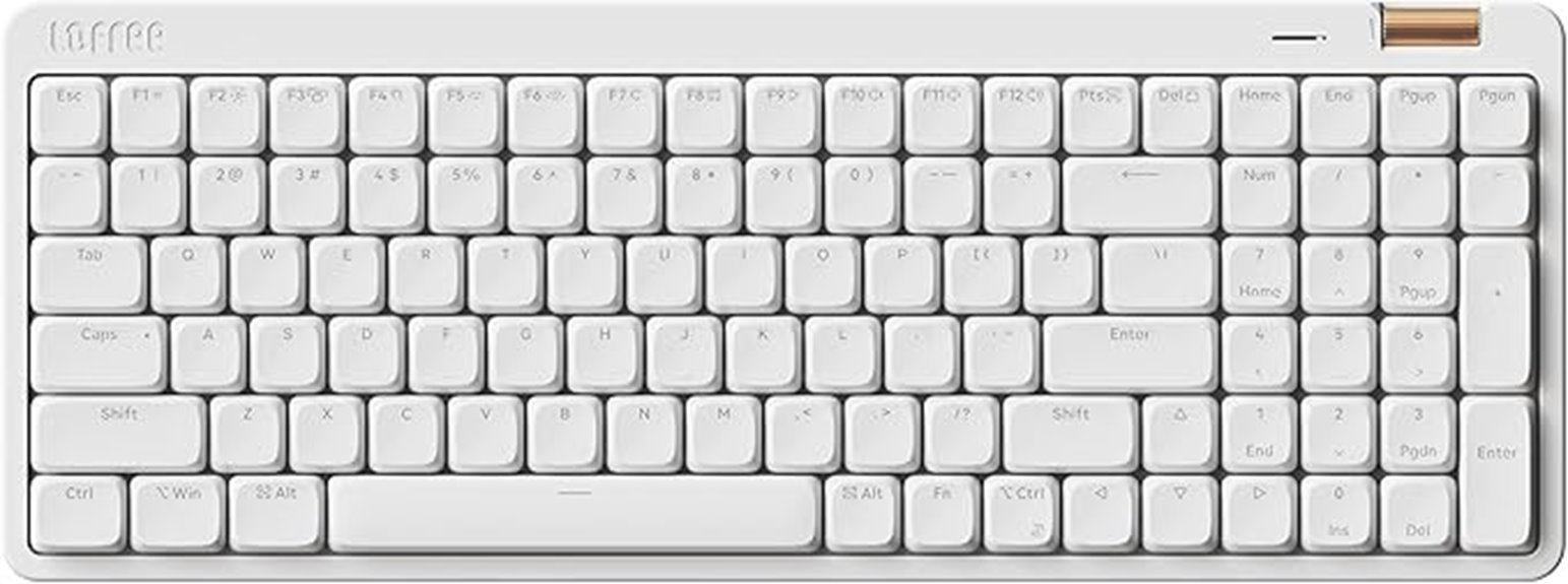 compact low profile mechanical keyboard