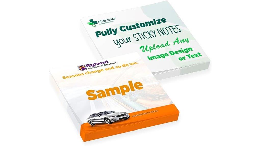 custom 3x3 sticky notes