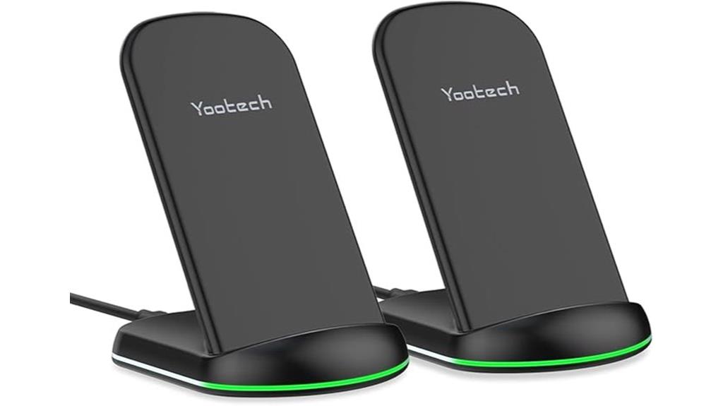 dual 10w wireless chargers