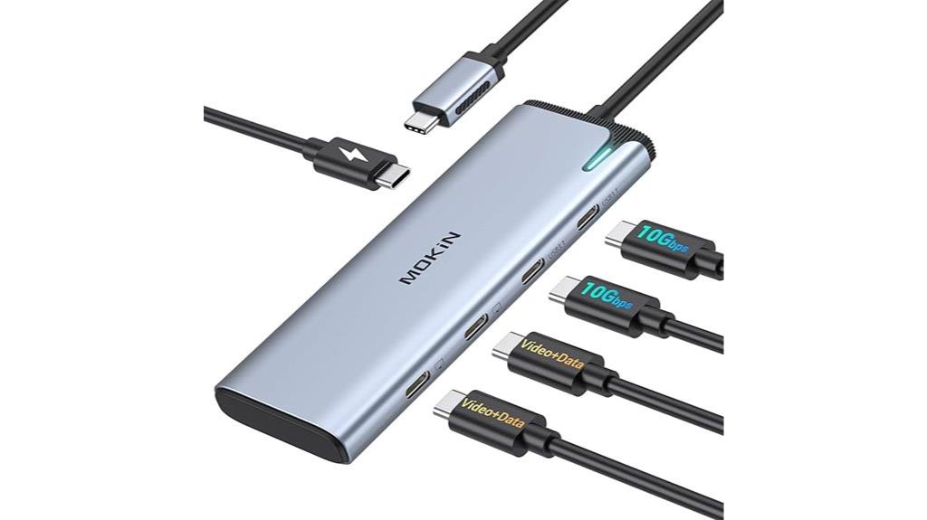 dual 4k video 100w charging
