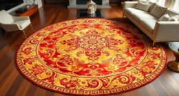elegant 8 foot silk rugs