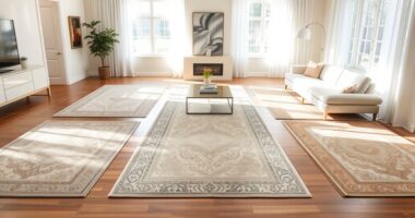 elegant neutral silk carpets