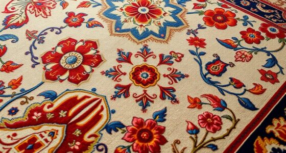 elegant persian silk carpets