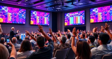 engaging live audience polls