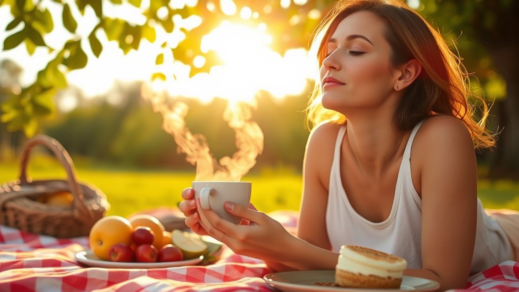 enhance savoring through sensory engagement