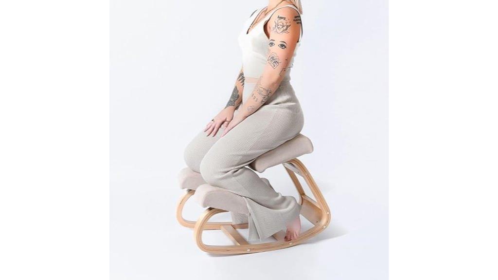 ergonomic kneeling chair design