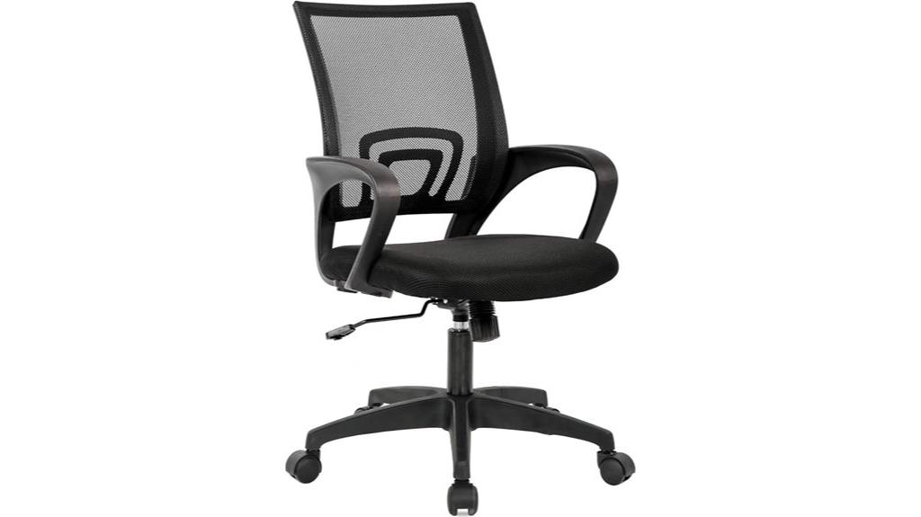 ergonomic mesh lumbar chair