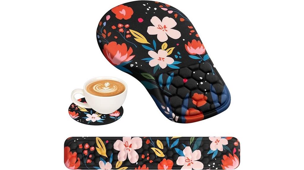 ergonomic wrist massage pad