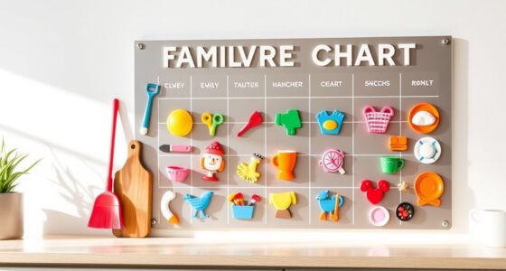 family chore magnet sets