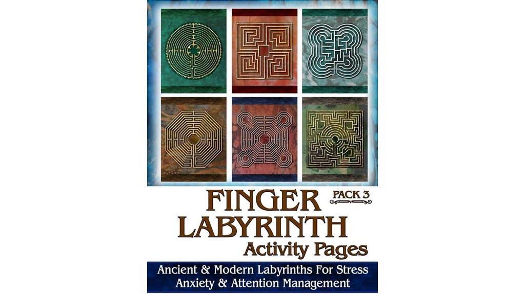 finger maze stress relief