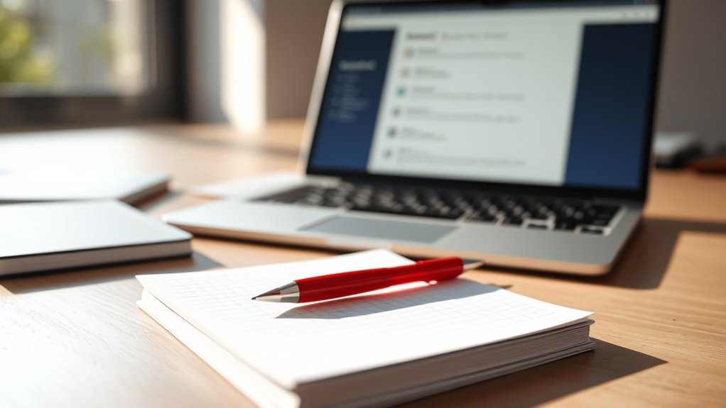 focus through organization and distraction elimination