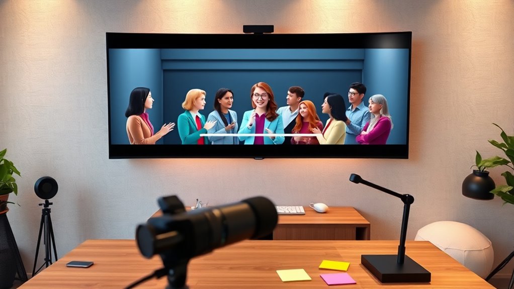 foster interactive virtual engagement
