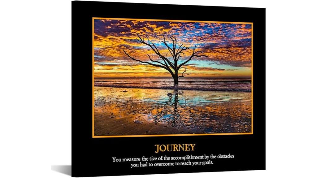 inspirational canvas wall art