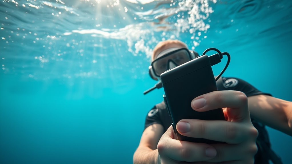 key underwater recorder features