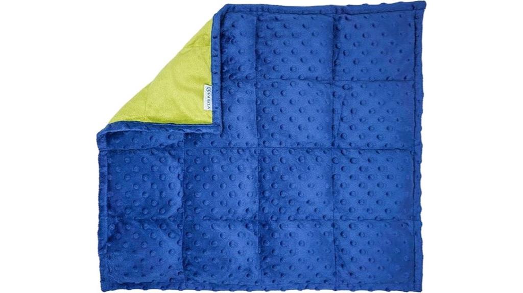 kids deep blue lap pad