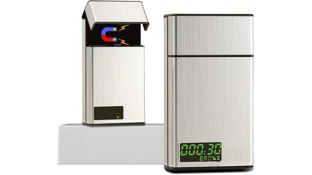 lock box with timer