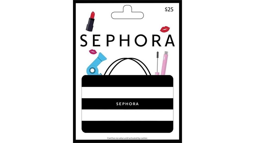 luxury beauty store gift card