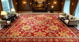 luxury oversized silk carpets