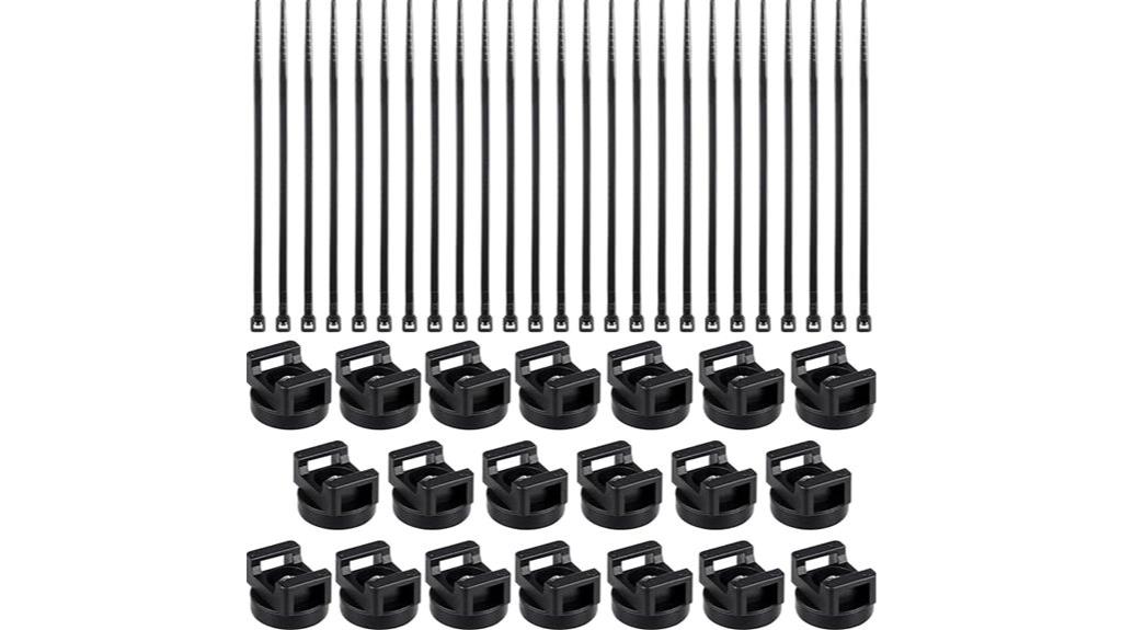 magnetic cable mounts