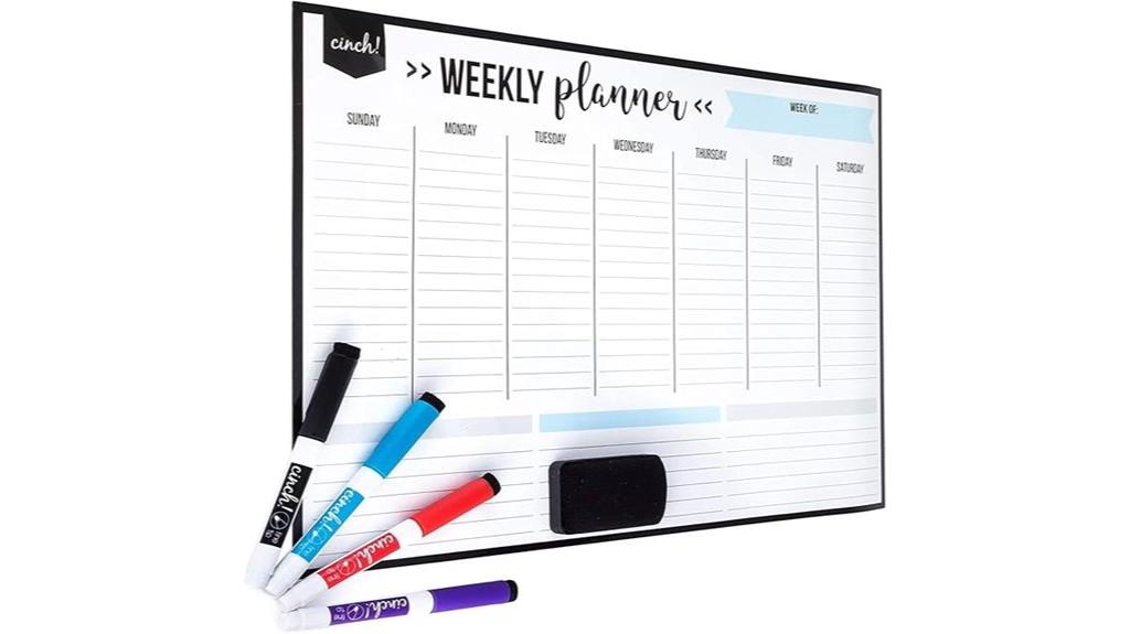 magnetic fridge meal planner
