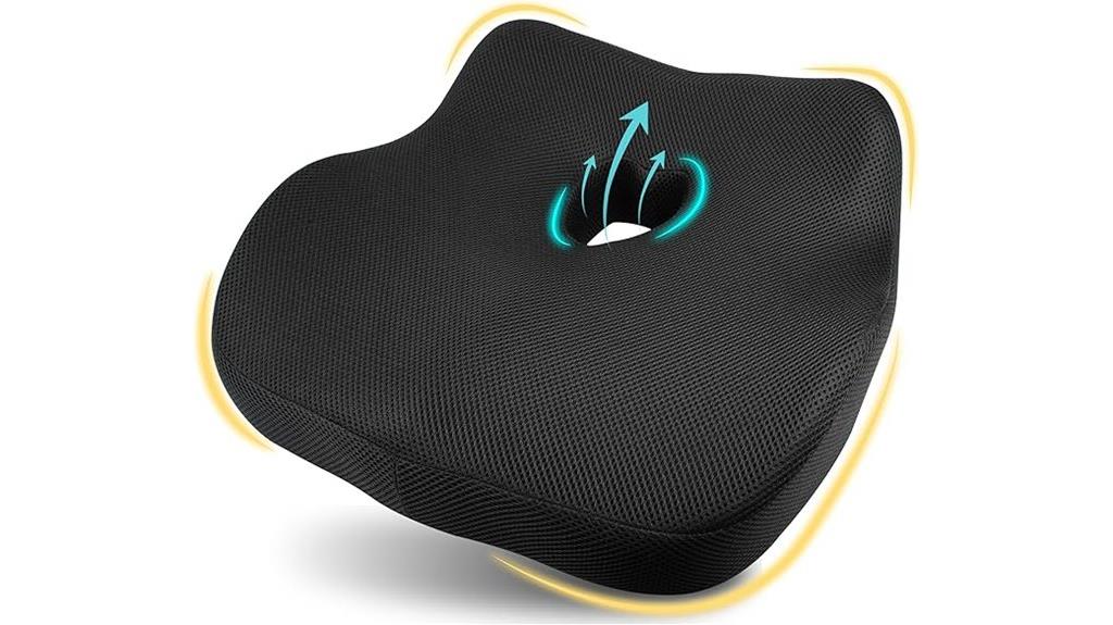 memory foam car seat cushion